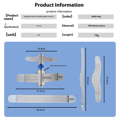 Sayavel Bunion Corrector – Hinged Night Splint