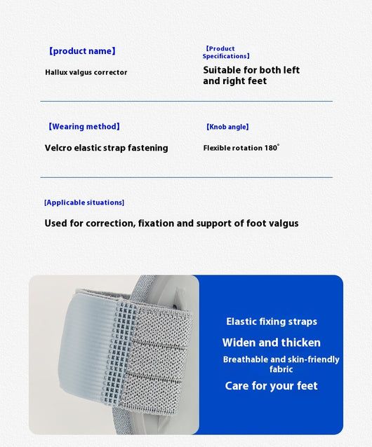 Sayavel Bunion Corrector – Hinged Night Splint